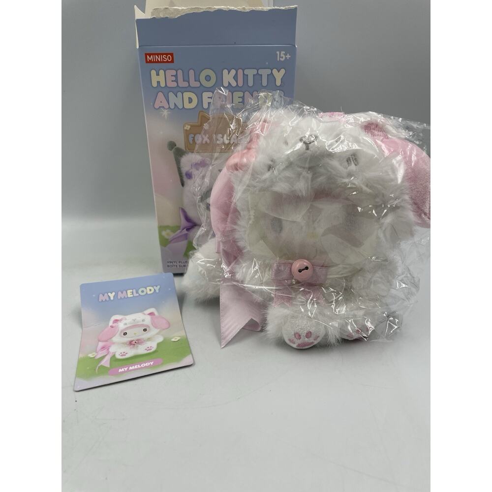 MINISO Sanrio Characters Fox Island Series Plush BlindBox Figure Toy-My Melody